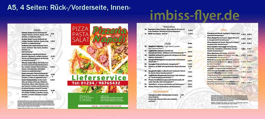 Pizzeria Flyer Design