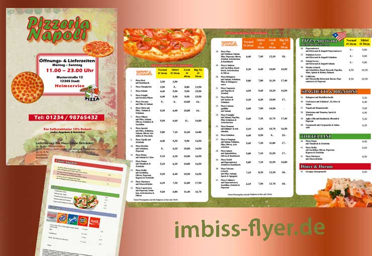 Pizza flyer