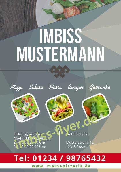 A5 Imbiss Flyer