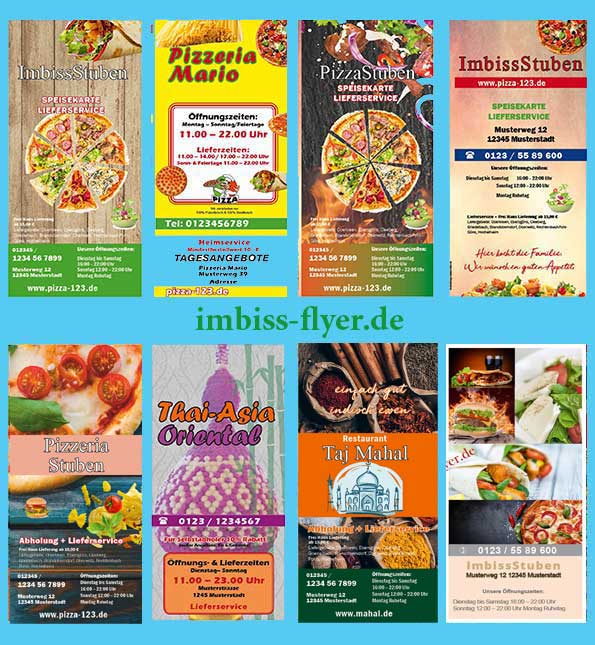 flyer Lieferservice design